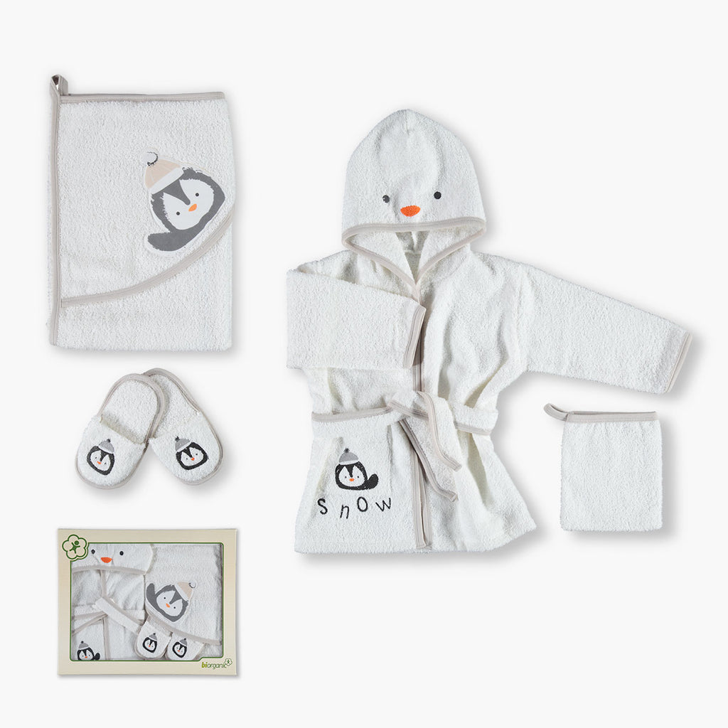 66289-Baby-Bathrobe-Hooded-Towel-Set-Baby-Shower-Gift-Set