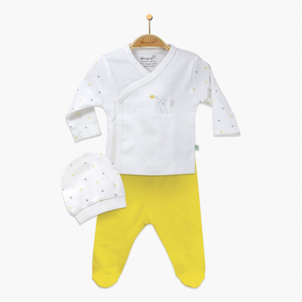 Your Little One Tracksuit & Hat Sets Organic Cotton Baby Tracksuit & Hat Set – Baby Pyjamas & Hat Set