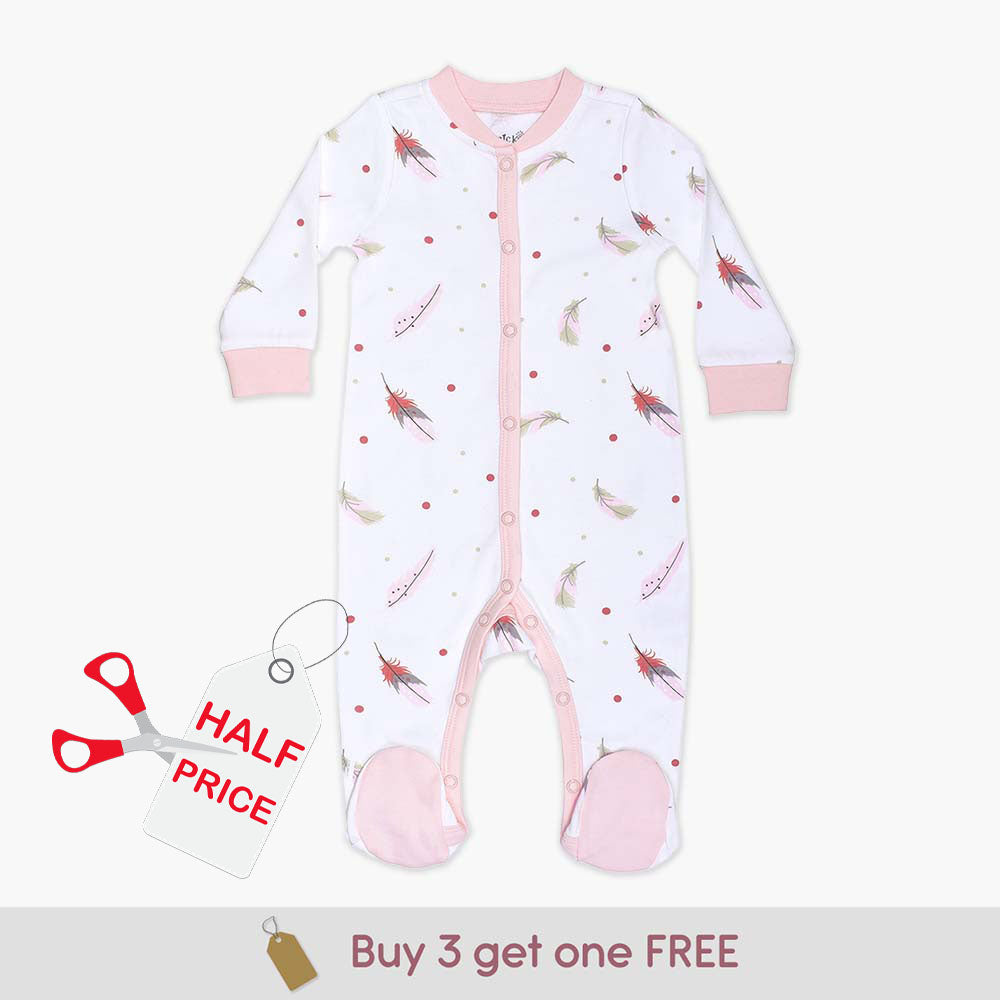 10000-070-Your Little One Sleepsuits Organic Cotton Baby Sleepsuit – Baby Grow