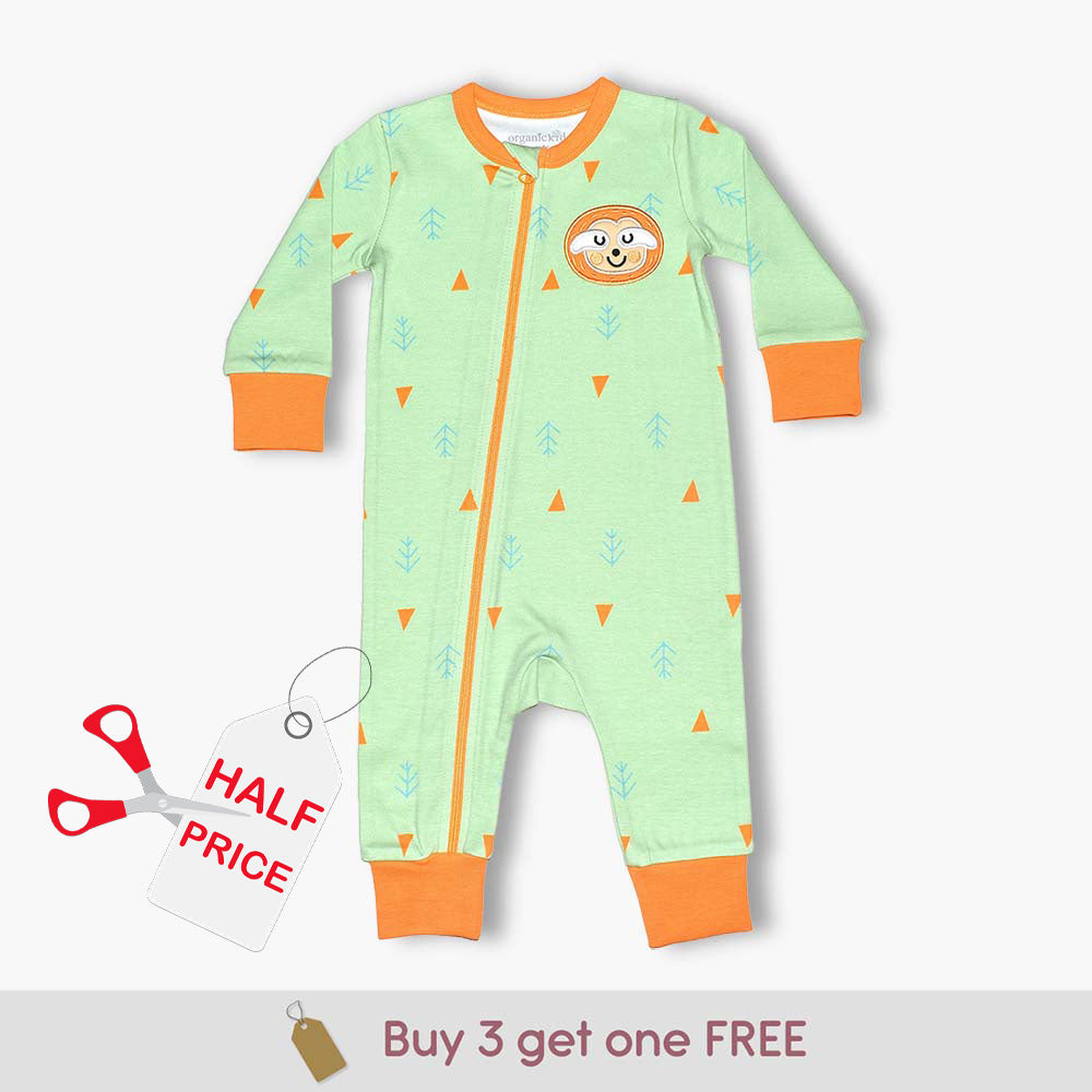 10158-022-Your Little One Sleepsuits Organic Cotton Baby Sleepsuit – Baby Grow