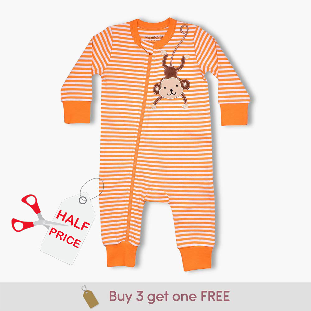 10158-034-Your Little One Sleepsuits Organic Cotton Baby Sleepsuit – Baby Grow