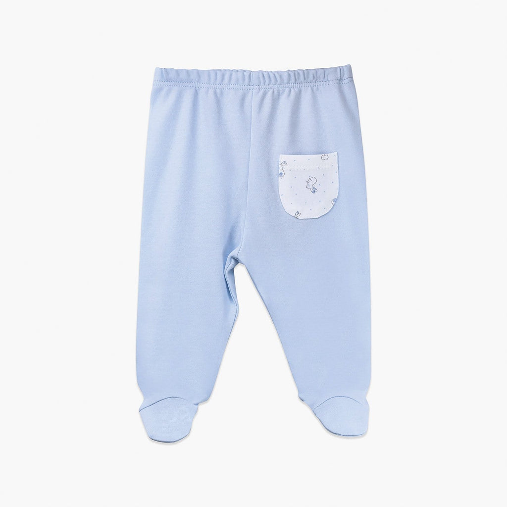 Your Little One Baby Leggings Organic Cotton Baby Trouser – Baby Legging with Feet for Boys