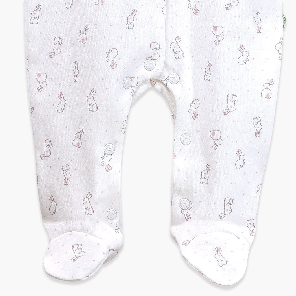 Your Little One Sleepsuits Organic Cotton Baby Girl Sleepsuit – Baby Grow