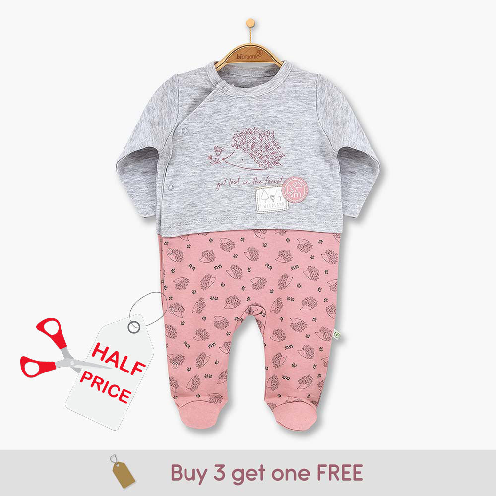 Your Little One Sleepsuits Organic Cotton Baby Girl Sleepsuit – Baby Grow