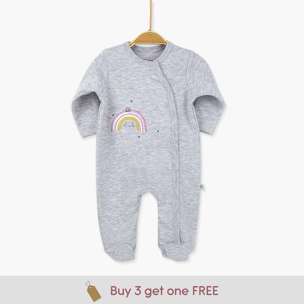60520-Your Little One Sleepsuits Organic Cotton Baby Sleepsuit – Baby Grow