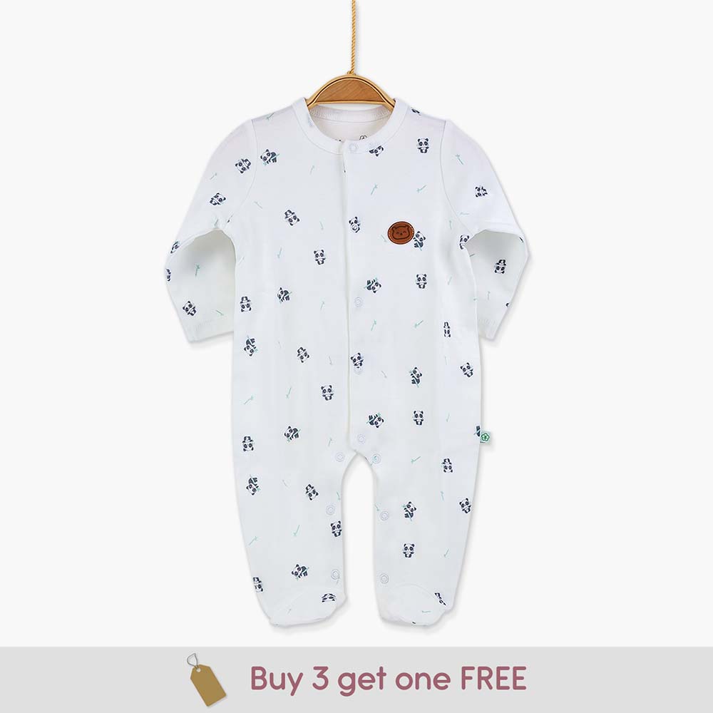 60525-Your Little One Sleepsuits Organic Cotton Baby Sleepsuit – Baby Grow