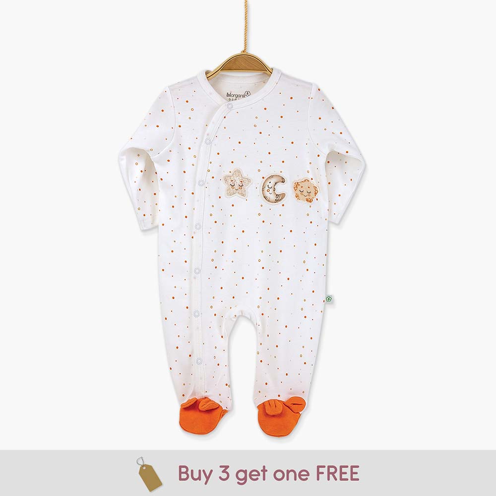 60531-Your Little One Sleepsuits Organic Cotton Baby Sleepsuit – Baby Grow