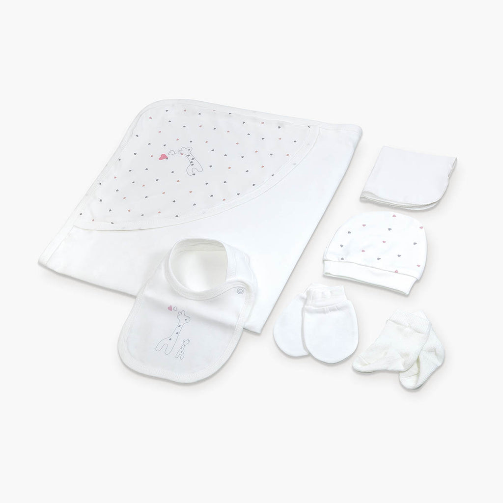 63129_Organic-Baby-Essentials-Gift-Box-Tracksuit-Bodysuit-Blanket-bib-mitt-sock-hat-White
