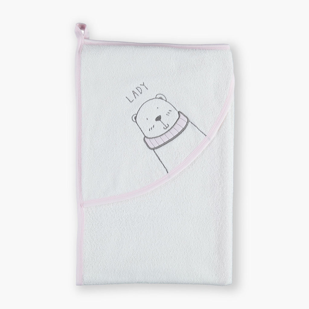 66301-Softest-Baby-Hooded-Towel-Organic-Cotton-GOTS-Certified-For-Girls