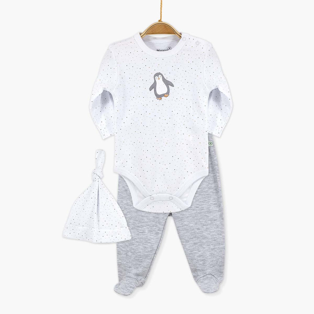 73290-Your Little One Tracksuit & Hat Sets Organic Cotton Baby Tracksuit & Hat Set – Baby Pyjamas & Hat Set